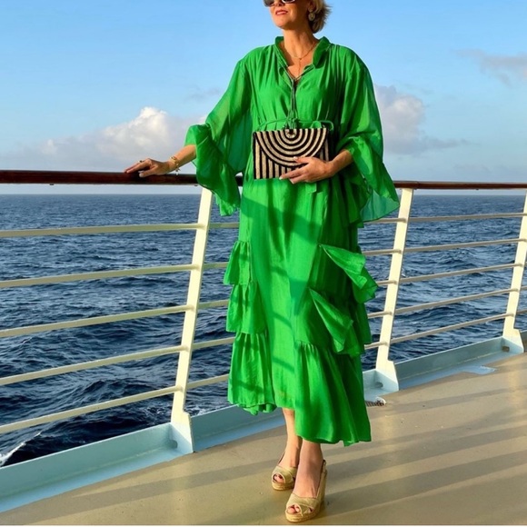 IRIS APFEL fashion legend xH&M Flounce Dress - Picture 2 of 8